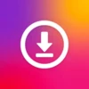 video downloader for instagram android application logo